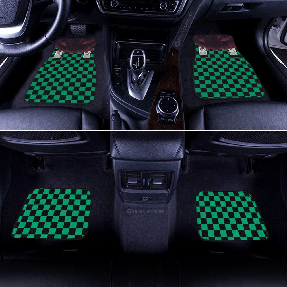 Tanjiro-Uniform-Car-Floor-Mats-Custom-Hairstyle-Demon-Slayer-Anime-Car-Interior-Accessories-2
