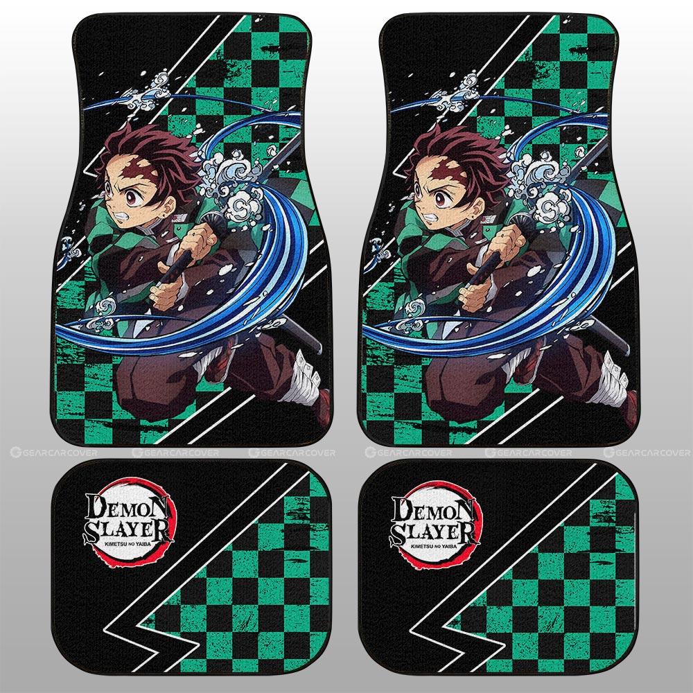 Tanjiro-Water-Car-Floor-Mats-Custom-Breathing-Skill-Demon-Slayer-Anime-Car-Accessories-1