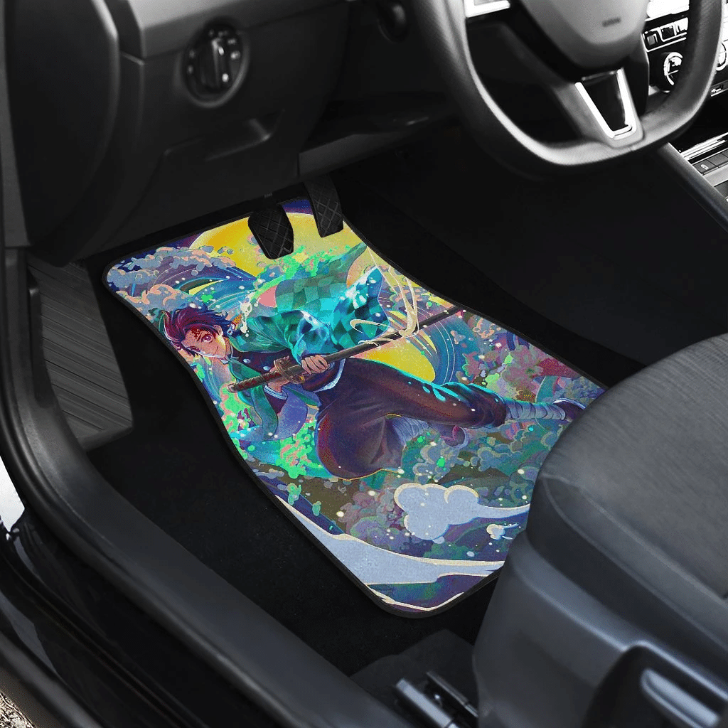 Tanjiro-Wave-Yellow-Full-Moon-Demon-Slayer-Car-Floor-Mats-UBC032911-2