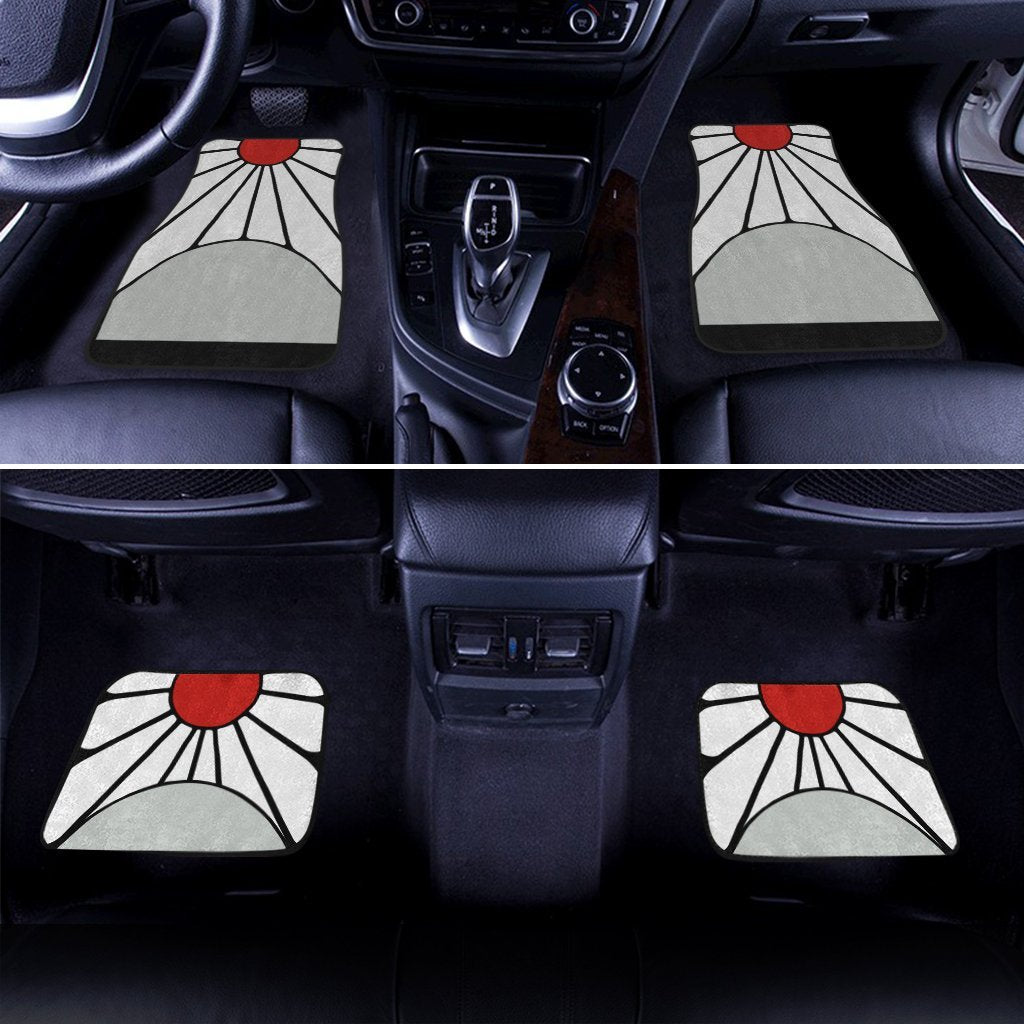 Tanjiros-Hanafuda-Earrings-Car-Floor-Mats-Custom-Demon-Slayer-Car-Accessories-1