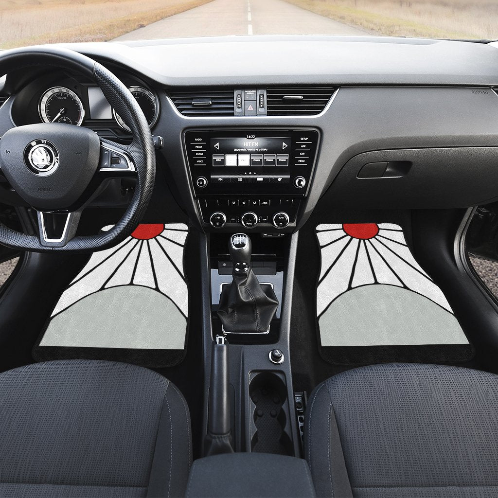 Tanjiros-Hanafuda-Earrings-Car-Floor-Mats-Custom-Demon-Slayer-Car-Accessories-2