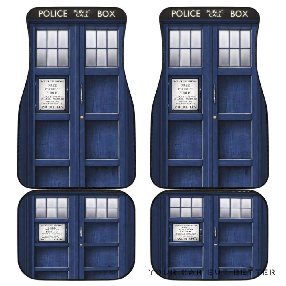 Tardis Doctor Who Car Floor Mats Tardis Doctor Who Car Floor Mats