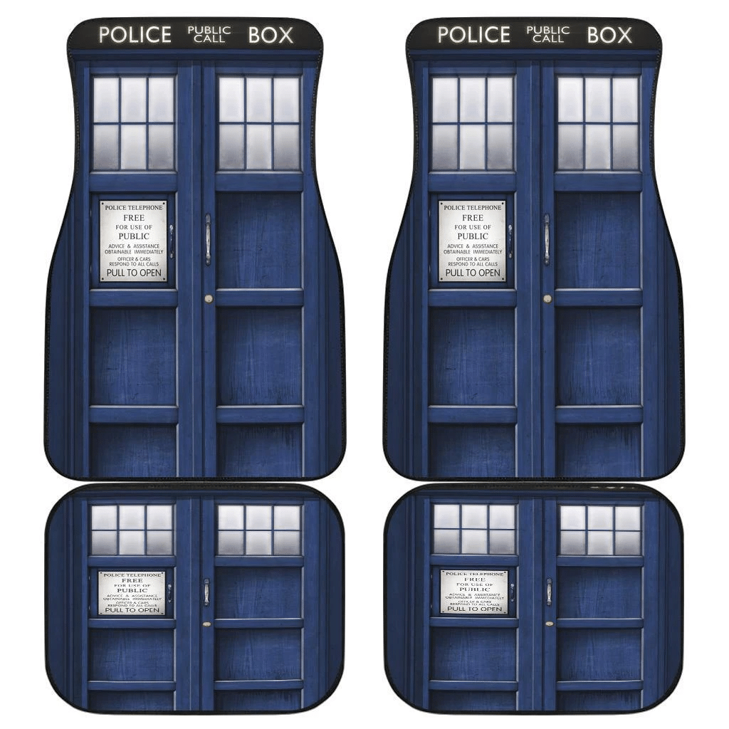 Tardis Doctor Who Door Car Floor Mats 191101 Tardis Doctor Who Door Car Floor Mats 191101