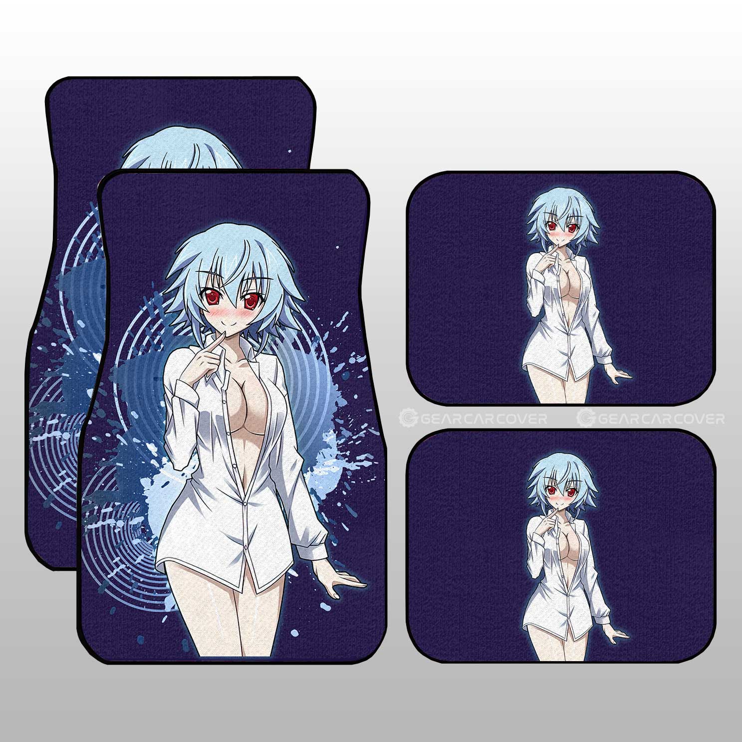 Tatenashi Sarashiki Car Floor Mats Custom Infinite Stratos Car Accessories Tatenashi Sarashiki Car Floor Mats Custom Infinite Stratos Car Accessories