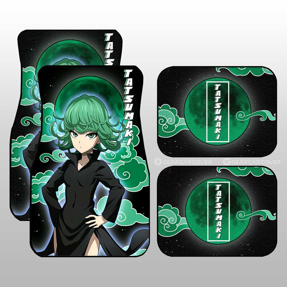 Tatsumaki Car Floor Mats Custom One Punch Man Anime Car Accessories Tatsumaki Car Floor Mats Custom One Punch Man Anime Car Accessories