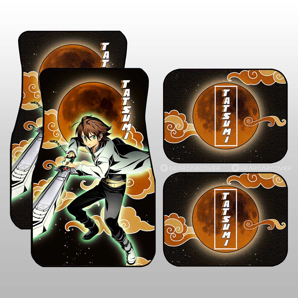 Tatsumi Car Floor Mats Custom Akame Ga Kill Anime Car Accessories Gifts For Fans Tatsumi Car Floor Mats Custom Akame Ga Kill Anime Car Accessories Gifts For Fans
