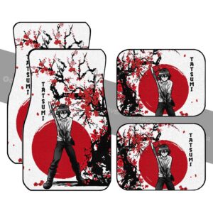 Tatsumi Car Floor Mats Custom Anime Akame Ga Kill Car Accessories