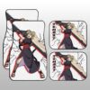 Temari Car Floor Mats Custom Gifts For Anime Naruto Fans