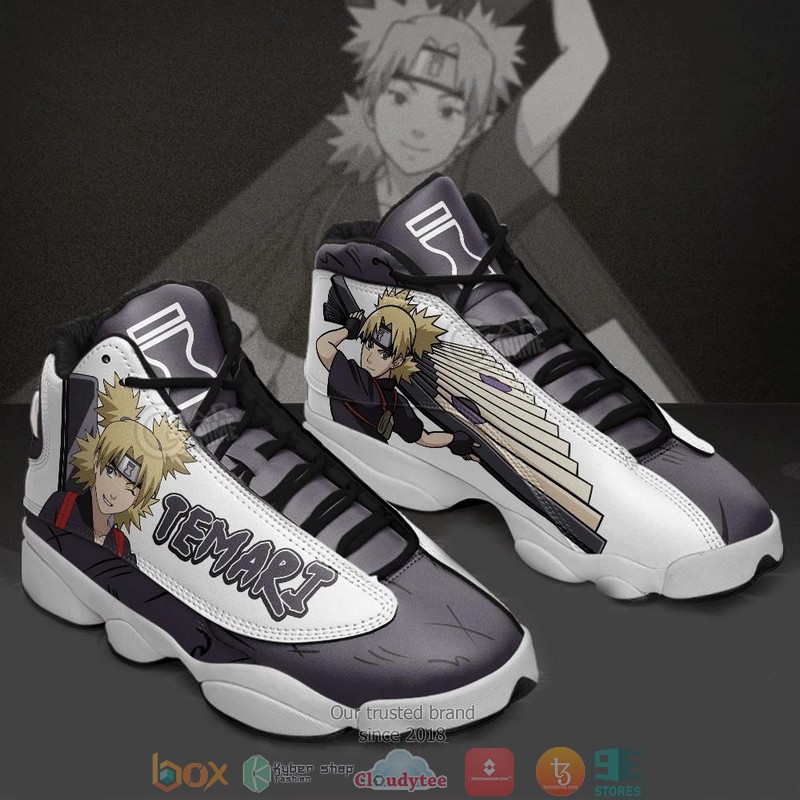 Temari Nara Naruto Anime Air Jordan 13 Sneaker Shoes Temari Nara Naruto Anime Air Jordan 13 Sneaker Shoes