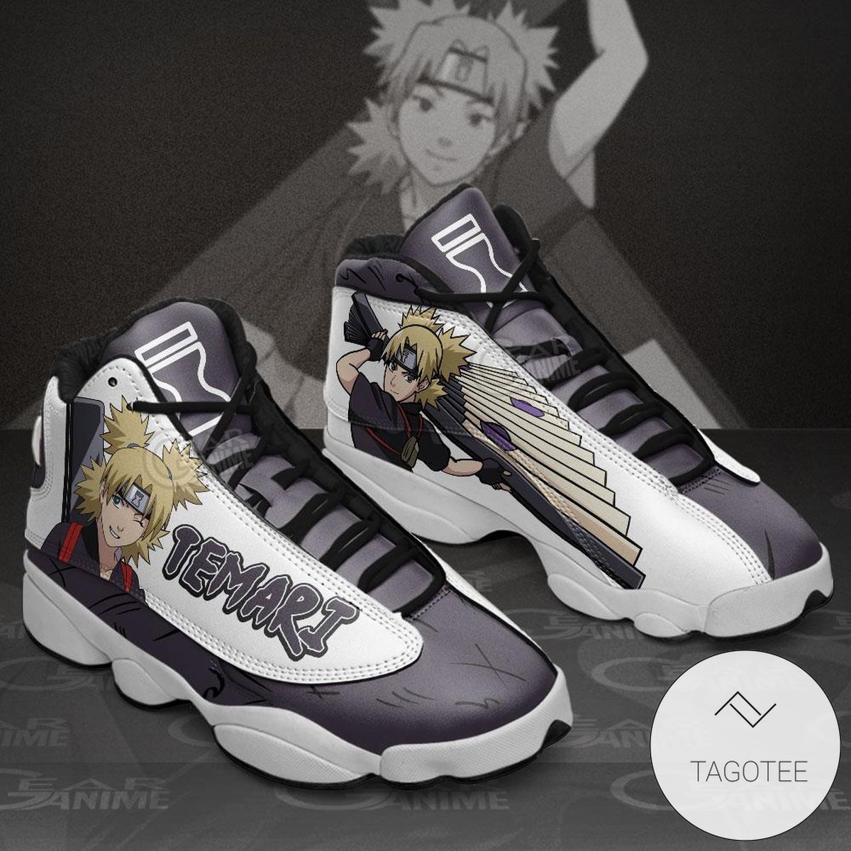 Temari Sneakers Custom Anime Air Jordan 13 Shoes Temari Sneakers Custom Anime Air Jordan 13 Shoes