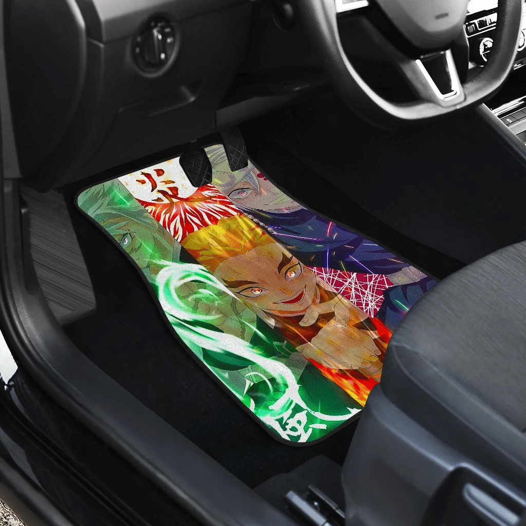 Tengen-Kyojuro-Faces-Poster-Demon-Slayer-Car-Floor-Mats-UBC032912-2