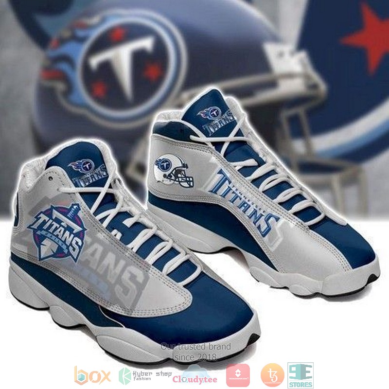 Tennessee Titans Football Team Nfl Big Logo 6 Gift Air Jordan 13 Sneaker Shoes Tennessee Titans Football Team Nfl Big Logo 6 Gift Air Jordan 13 Sneaker Shoes