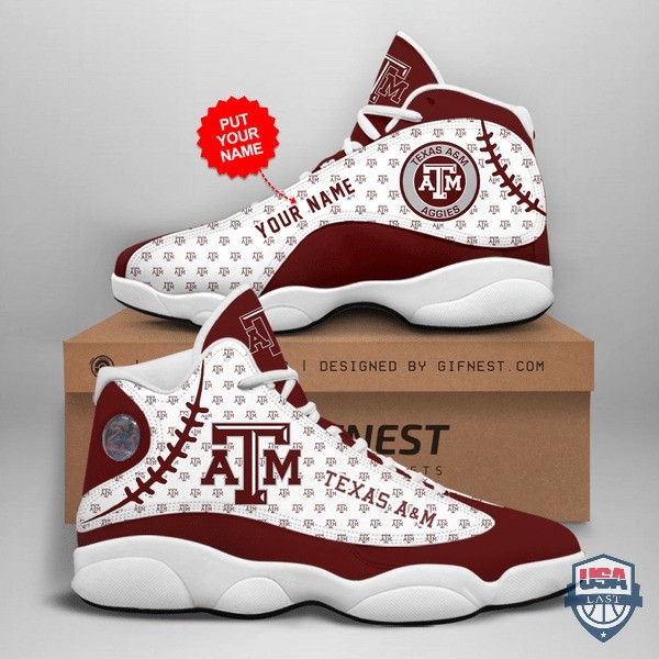 Texas Am Air Jordan 13 Custom Name Personalized Shoes Texas Am Air Jordan 13 Custom Name Personalized Shoes