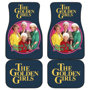 The Golden Girls Car Floor Mats Circle Friend Fan Gifts H1222