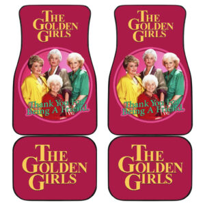 The Golden Girls Circle Friend TV Show Car Floor Mats H1222