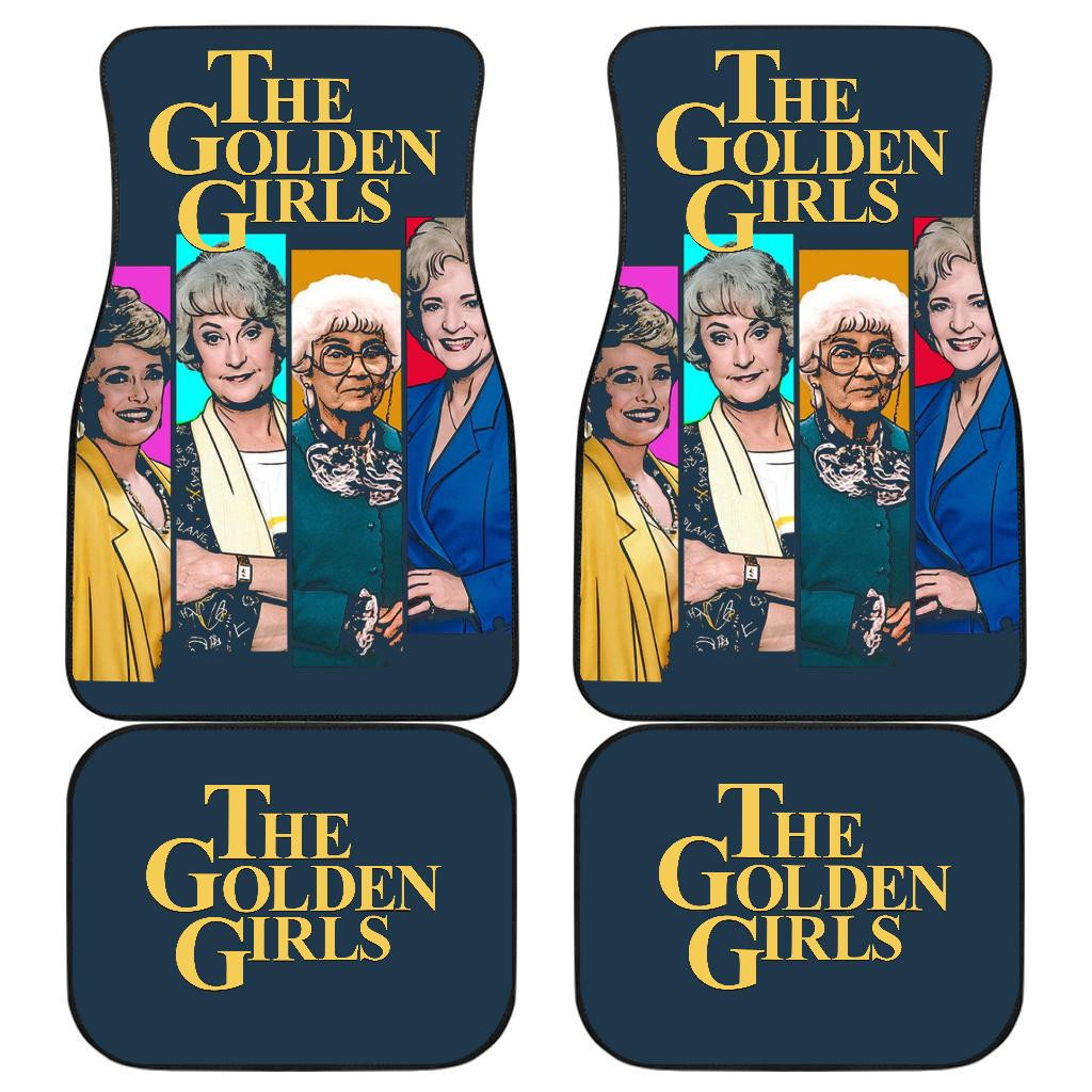 The Golden Girls TV Show Car Floor Mats Art H1222 The Golden Girls TV Show Car Floor Mats Art H1222