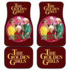 The Golden Girls TV Show Car Floor Mats Circle Friend H1222