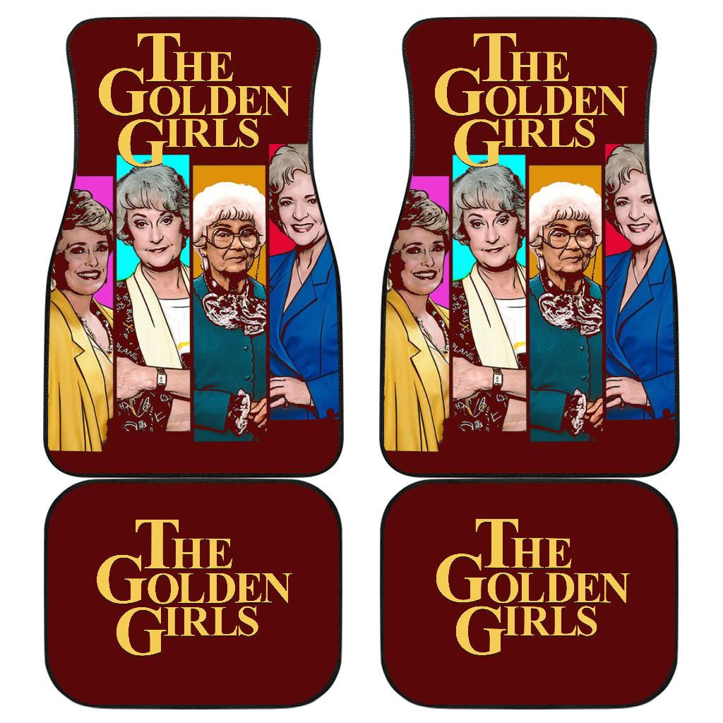 The Golden Girls TV Show Fan Gift Car Floor Mats H1222 The Golden Girls TV Show Fan Gift Car Floor Mats H1222