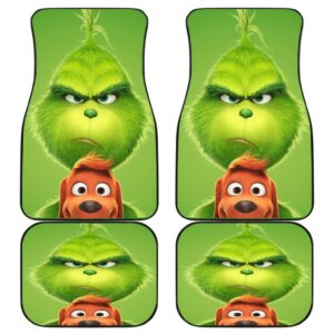 The Grinch Cartoon Funny Car Floor Mats 191101