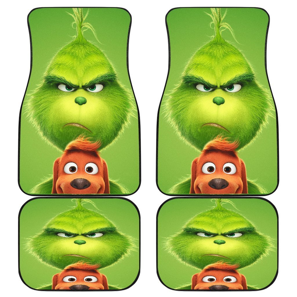 The Grinch Cartoon Funny Car Floor Mats 191101 The Grinch Cartoon Funny Car Floor Mats 191101