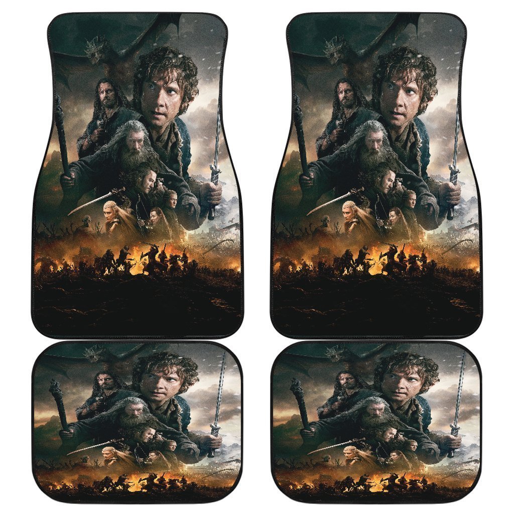 The Hobbit Movie Poster For Fans Car Floor Mats The Hobbit Movie Poster For Fans Car Floor Mats