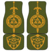 The Legend Of Zelda Art Emblems Car Floor Mats 191101