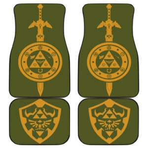The Legend Of Zelda Art Emblems Car Floor Mats 191101