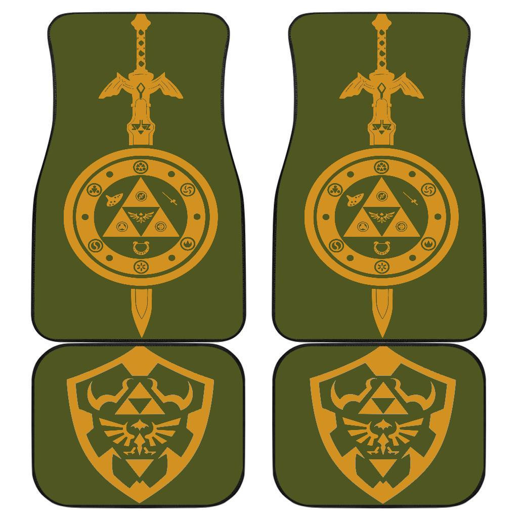 The Legend Of Zelda Art Emblems Car Floor Mats 191101 The Legend Of Zelda Art Emblems Car Floor Mats 191101