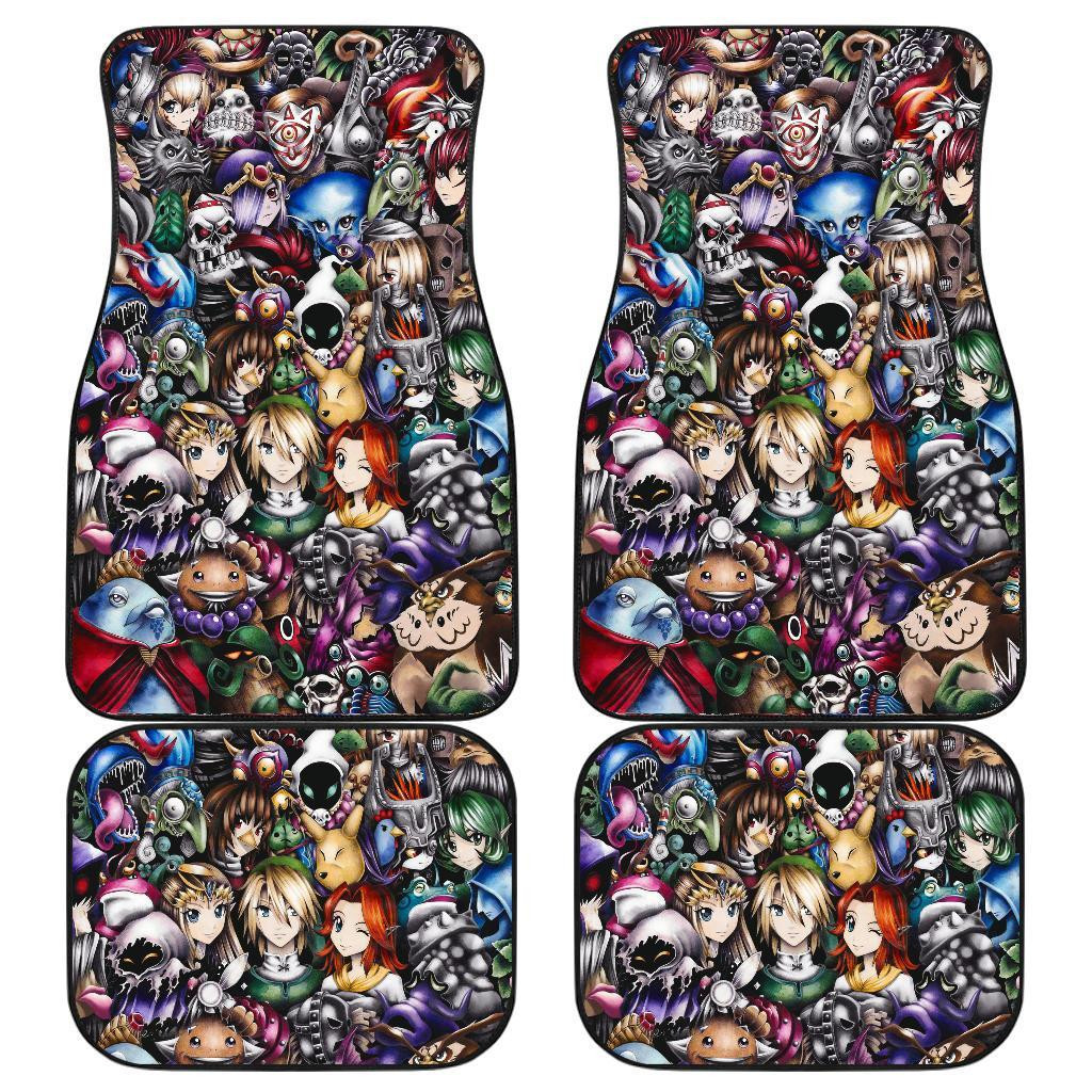 The Legend Of Zelda Front And Back Car Mats 2 The Legend Of Zelda Front And Back Car Mats 2