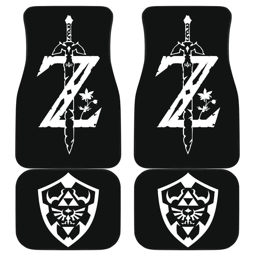 The Legend Of Zelda Front And Back Car Mats 21 The Legend Of Zelda Front And Back Car Mats 21