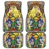 The Legend Of Zelda Glass Art Car Floor Mats