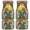 The Legend Of Zelda Glass Art Car Floor Mats 191101