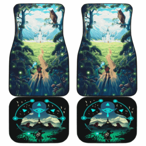 The Legend of Zelda Art Car Floor Mats Games Fan Gift H040220