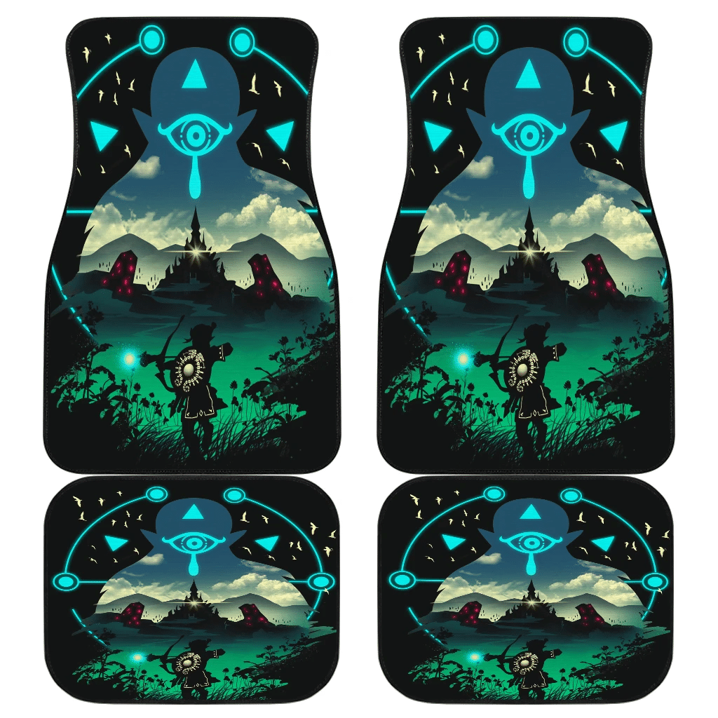 The Legend of Zelda Car Floor Mats Games Fan Gift H040220 The Legend of Zelda Car Floor Mats Games Fan Gift H040220