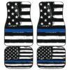 Thin Blue Line Front And Back Car Sun Shades Amazing Gift T052020