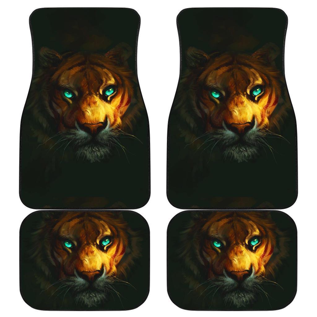 Tiger Animal Art Draw Car Floor Mats Tiger Animal Art Draw Car Floor Mats