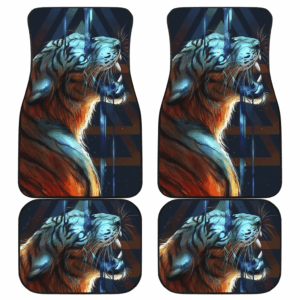Tiger Art Design Car Floor Mats Amazing Gift Ideas H0119
