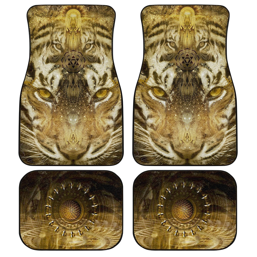 Tiger Car Floor Mats Custom Cool Car Accessories Tiger Car Floor Mats Custom Cool Car Accessories