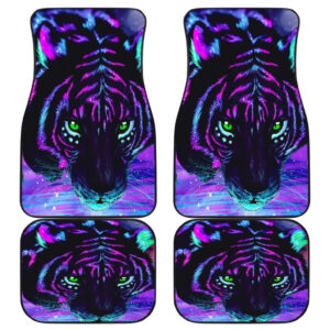 Tiger Draw Art Colorfull Car Floor Mats 191101