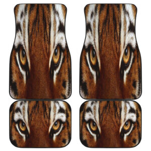 Tiger Eyes Animal Car Floor Mats 191101