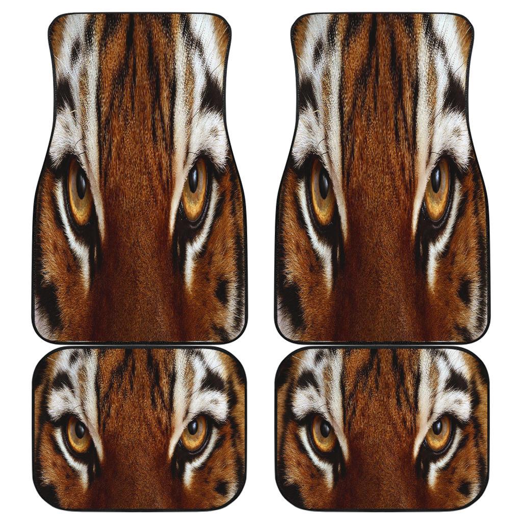 Tiger Eyes Front And Back Car Mats Tiger Eyes Front And Back Car Mats