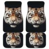 Tiger Front And Back Car Mats 4