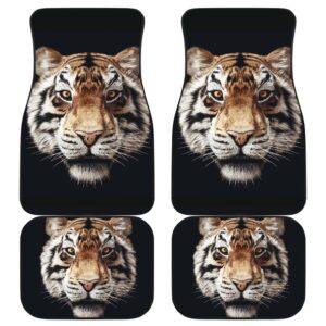 Tiger Front And Back Car Mats 4