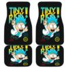 Tiny Funny Rick And Morty Car Mats