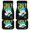 Tiny Funny Rick And Morty Cartoon Car Floor Mats 191102