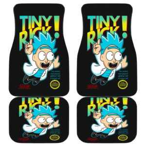 Tiny Funny Rick And Morty Cartoon Car Floor Mats 191102
