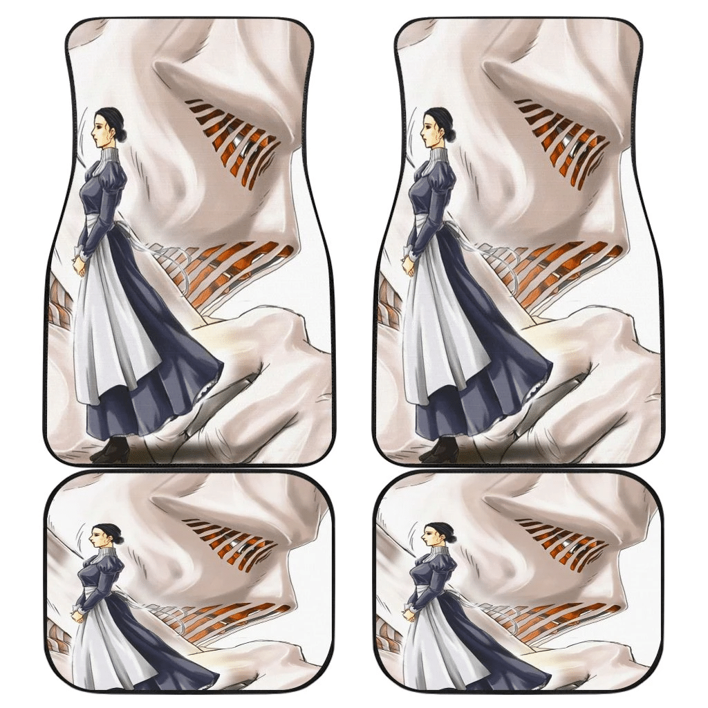 Titan War Hammer White Attack On Titan Car Floor Mats UBC031611 Titan War Hammer White Attack On Titan Car Floor Mats UBC031611