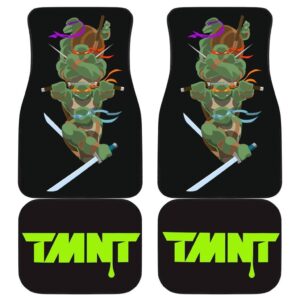 Tmnt Ninja Turtles Cartoon Car Floor Mats