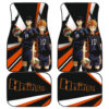 Tobio Kageyama And Shoyo Hinata Haikyuu Car Floor Mats Anime Car Accessories