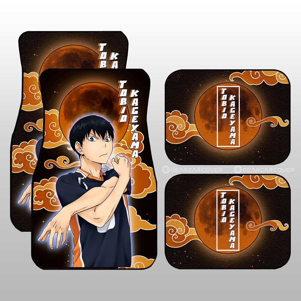 Tobio Kageyama Car Floor Mats Custom Gifts For Haikyuu Anime Fans Tobio Kageyama Car Floor Mats Custom Gifts For Haikyuu Anime Fans
